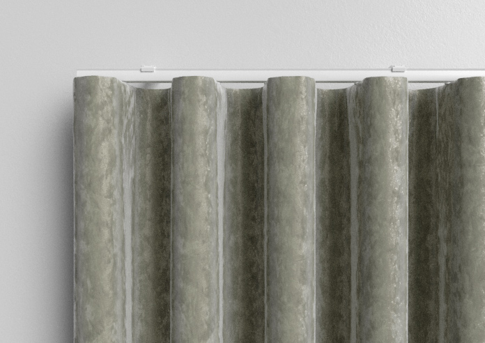 Crushed Velvet, Ivory - Made to Measure Curtains - Image 13